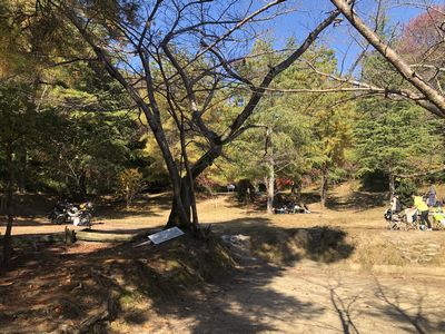 奈良県生駒市　くろんど池自然公園　キャンプ場