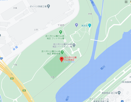淀川河川公園大山崎地区